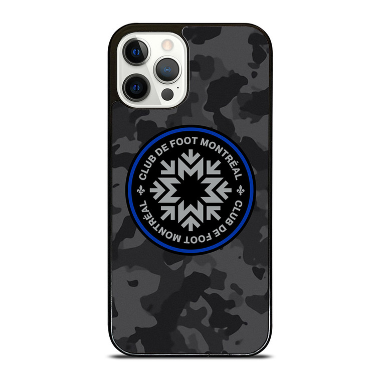 CF MONTREAL MLS BLACK CAMO iPhone 12 Pro Case Cover