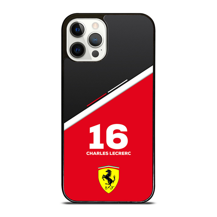 CHARLES LECLERC FERRARI FORMULA ONE F1 RACING 2 iPhone 12 Pro Case Cover