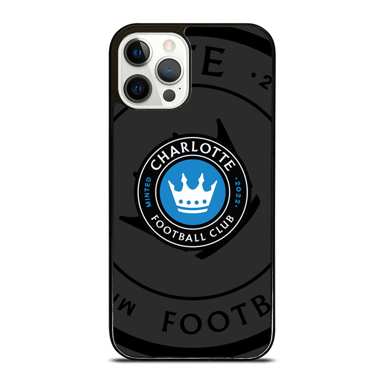CHARLOTTE FC MLS BLACK iPhone 12 Pro Case Cover