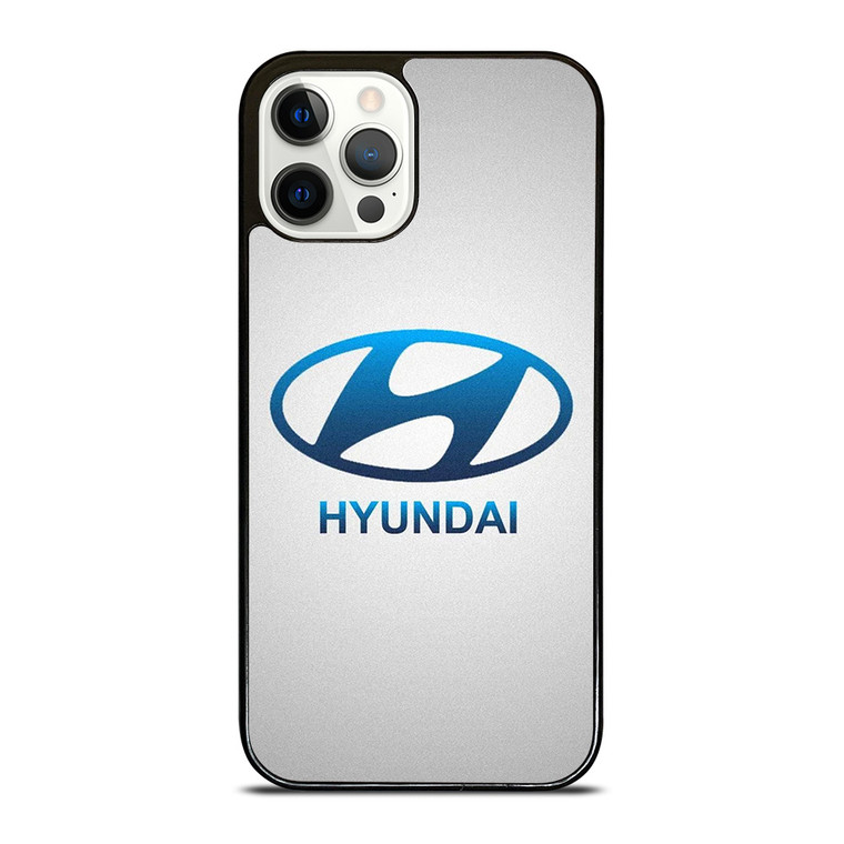 HYUNDAI SILVER LOGO iPhone 12 Pro Case Cover