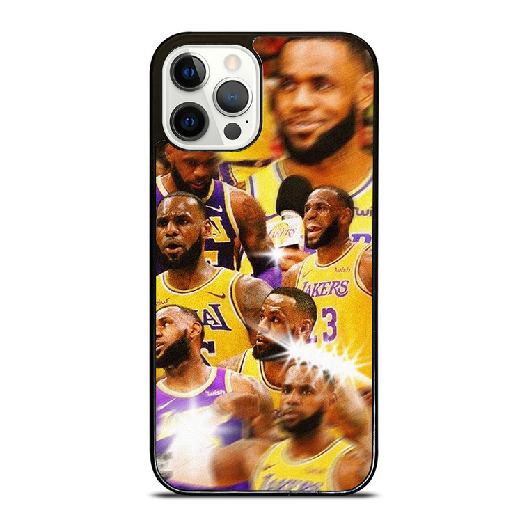 LEBRON JAMES LAKERS COLLAGE 2 iPhone 12 Pro Case Cover LEBRON JAMES LAKERS COLLAGE 2 iPhone 12 Pro Case Cover