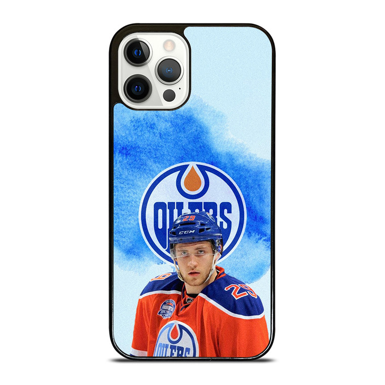 LEON DRAISAITL EDMONTON OILERS 2 iPhone 12 Pro Case Cover
