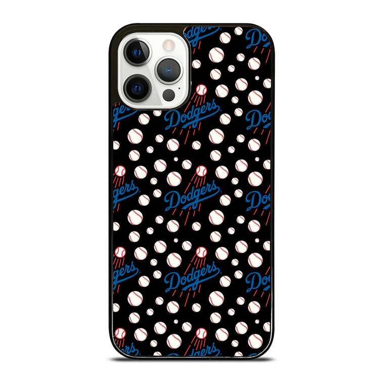 LOS ANGELES DODGERS BASEBALL PATTERN 2 iPhone 12 Pro Case Cover