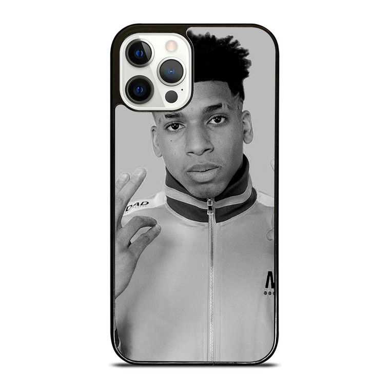 NLE CHOPPA RAPPER BLACK WHITE iPhone 12 Pro Case Cover