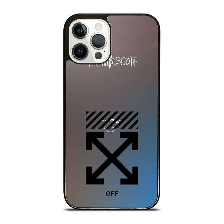 OFF WHITE TRAVIS SCOTT iPhone 12 Pro Case Cover
