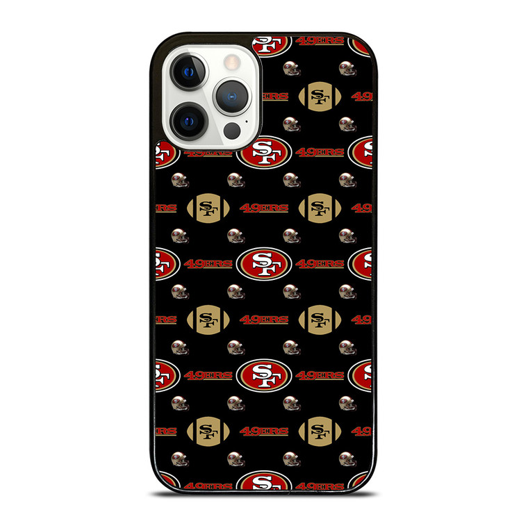 SAN FRANCISCO 49ERS FOOTBALL PATTERN iPhone 12 Pro Case Cover