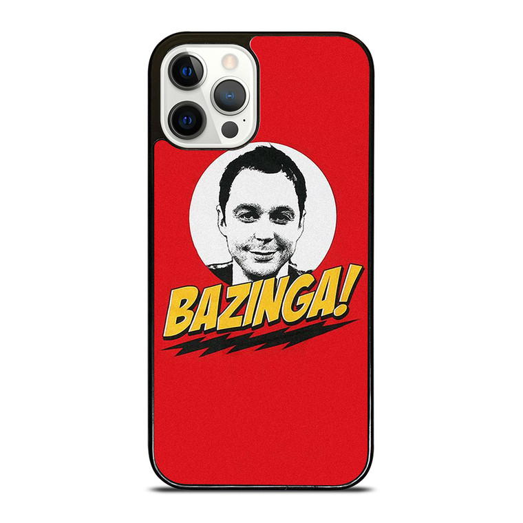 SHELDON COOPER BAZINGA BIG BANG THEORY iPhone 12 Pro Case Cover