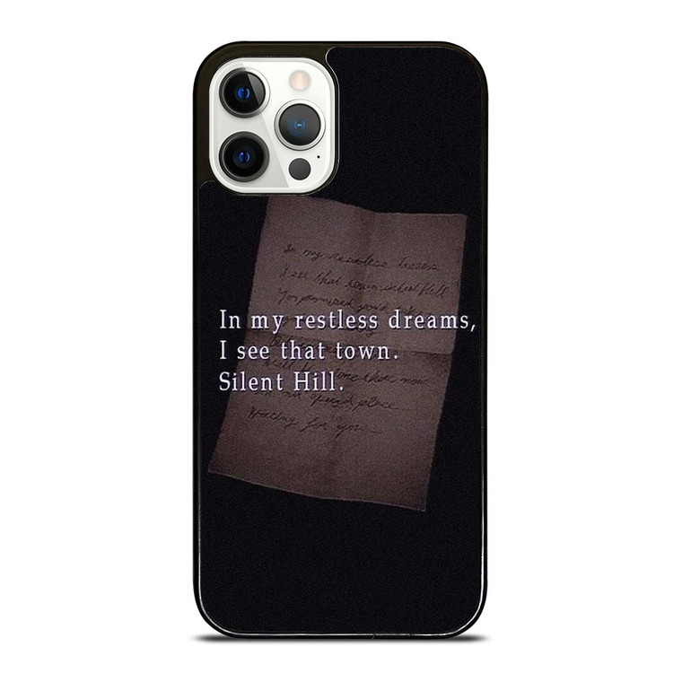 SILENT HILL GAMES LETTER iPhone 12 Pro Case Cover