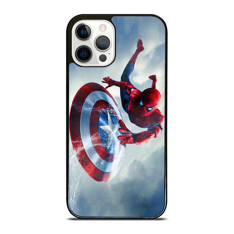 SPIDERMAN X CAPTAIN AMERICA iPhone 12 Pro Case Cover