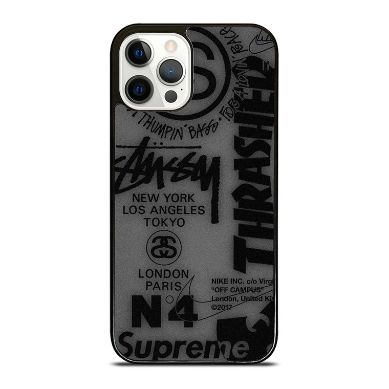 SUPREME STUSSY HYPEBEAST iPhone 12 Pro Case Cover