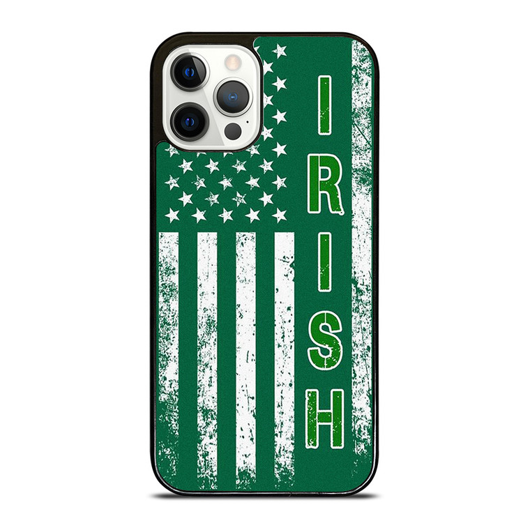 USA FLAG IRISH IRELAND iPhone 12 Pro Case Cover