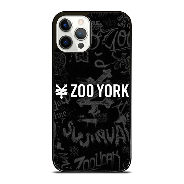 ZOO YORK SKATEBOARD ABSTRACT iPhone 12 Pro Case Cover