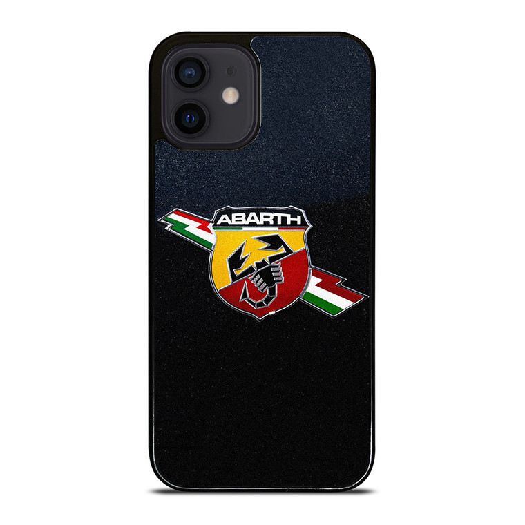ABARTH METAL LOGO iPhone 12 Mini Case Cover