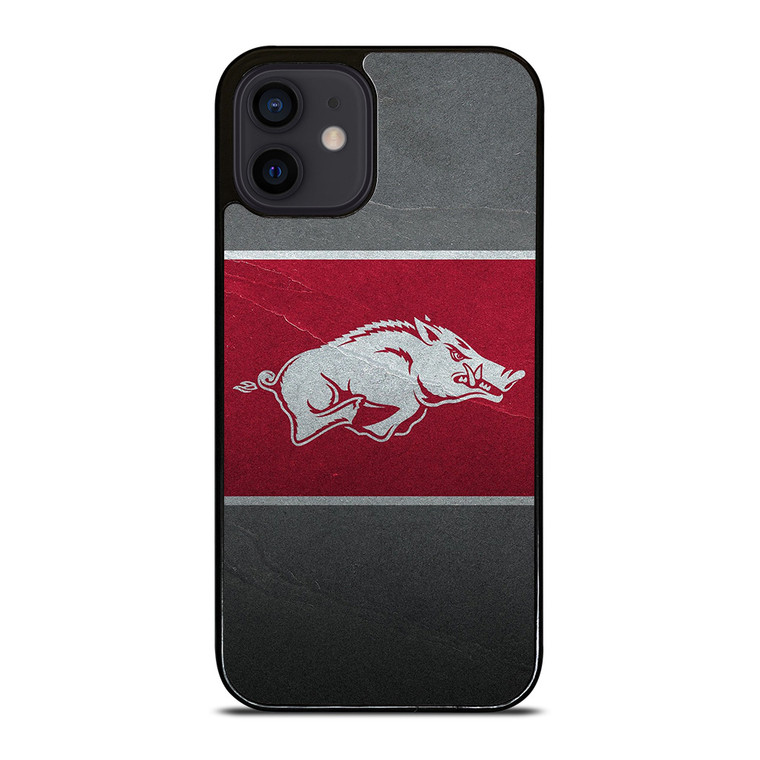 ARKANSAS RAZORBACKS FOOTBALL LOGO iPhone 12 Mini Case Cover