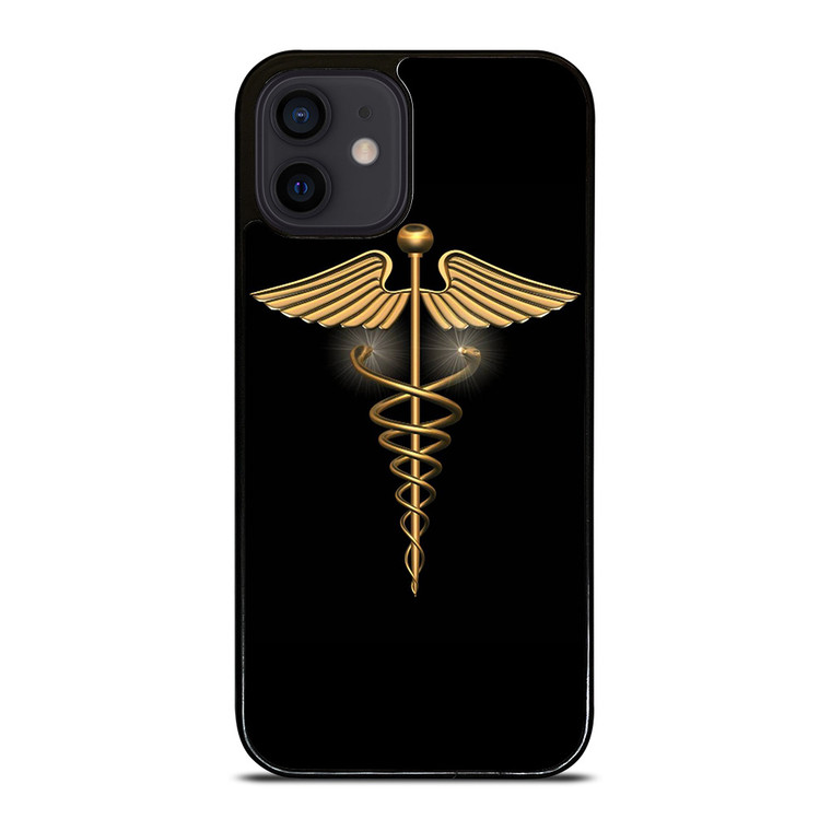 CADUCEUS MEDICAL SYMBOL iPhone 12 Mini Case Cover