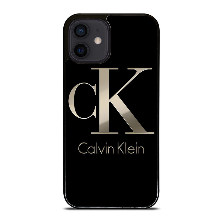 CALVIN KLEIN METAL LOGO iPhone 12 Mini Case Cover