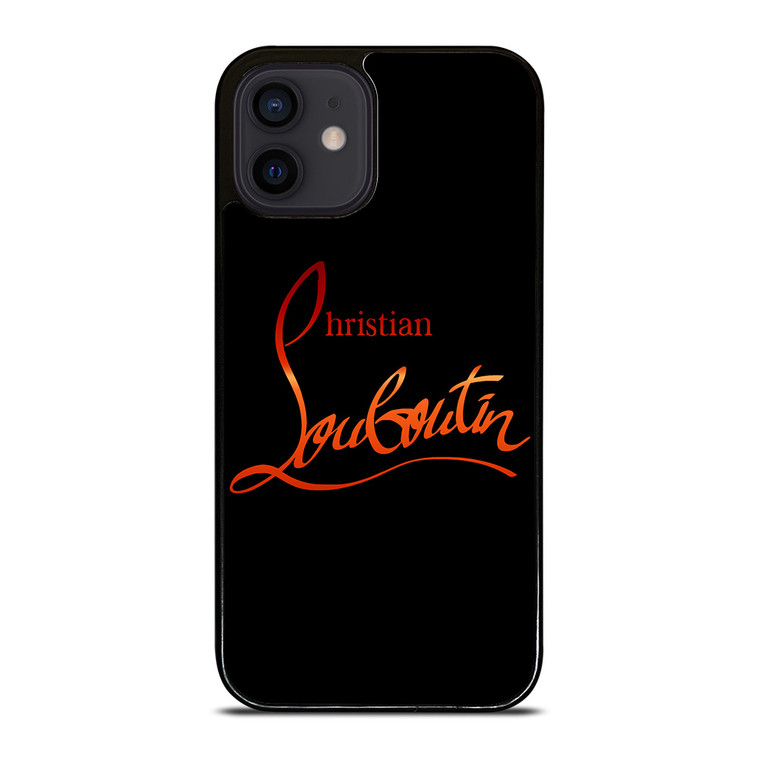 CHRISTIAN LOUBOUTIN RED LOGO iPhone 12 Mini Case Cover