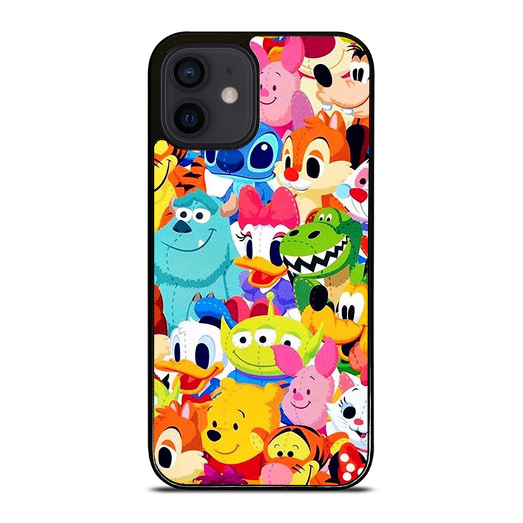 DISNEY CARTOON ALL CHARACTER  iPhone 12 Mini Case Cover