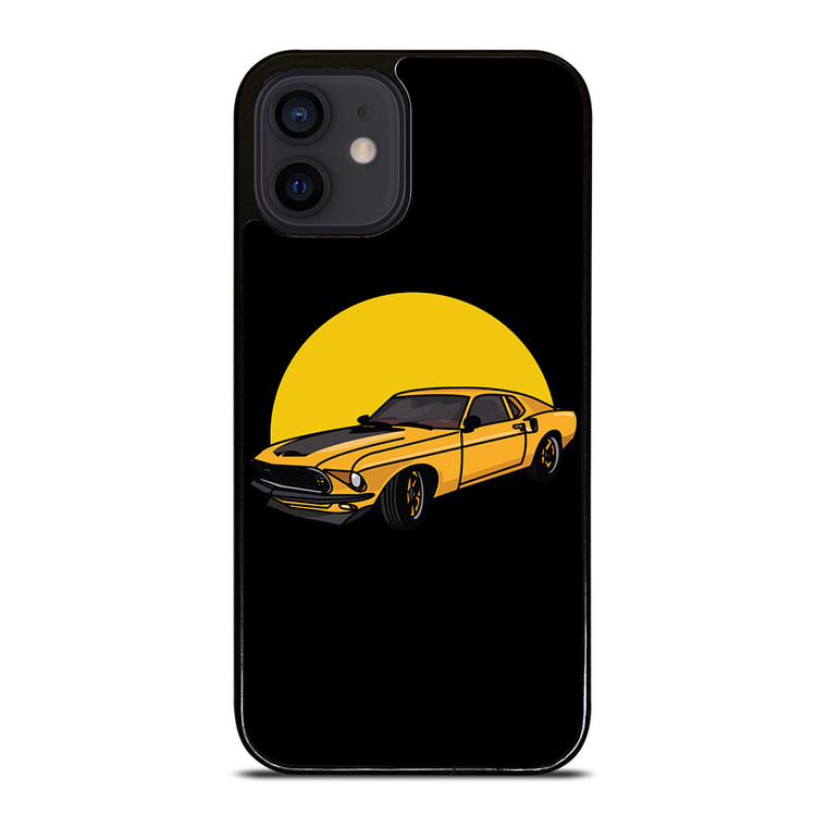FORD MUSTANG CARTOON iPhone 12 Mini Case Cover
