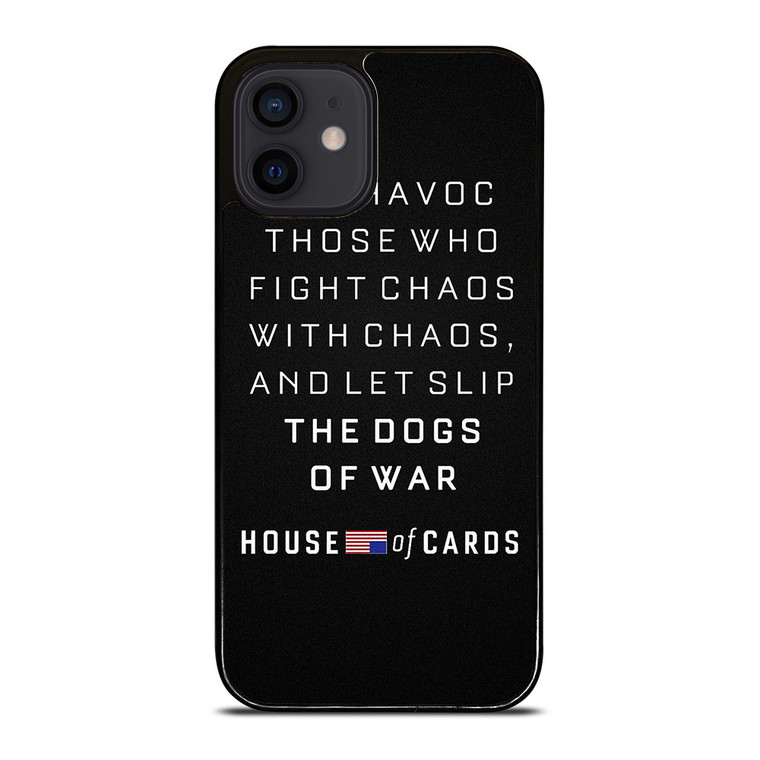 HOUSE OF CARDS QUOTES iPhone 12 Mini Case Cover
