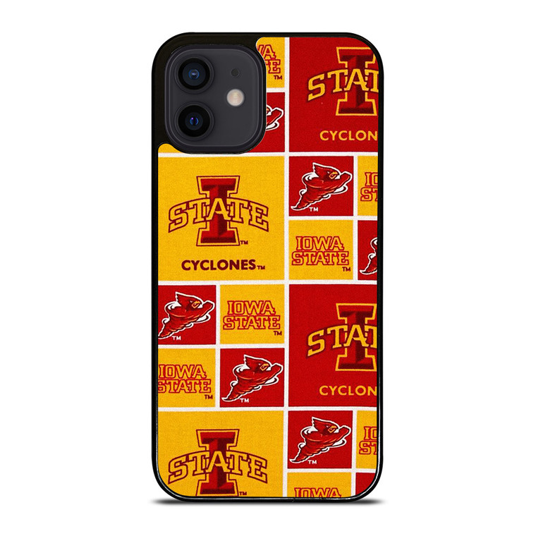 IOWA STATE CYCLONES FOOTBALL COLLAGE iPhone 12 Mini Case Cover