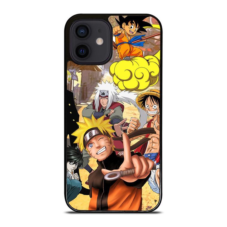 JAPANESE ANIME CROSSOVER iPhone 12 Mini Case Cover