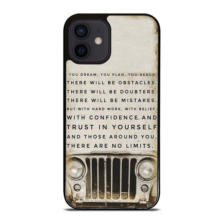 JEEP FUNNY QUOTES iPhone 12 Mini Case Cover