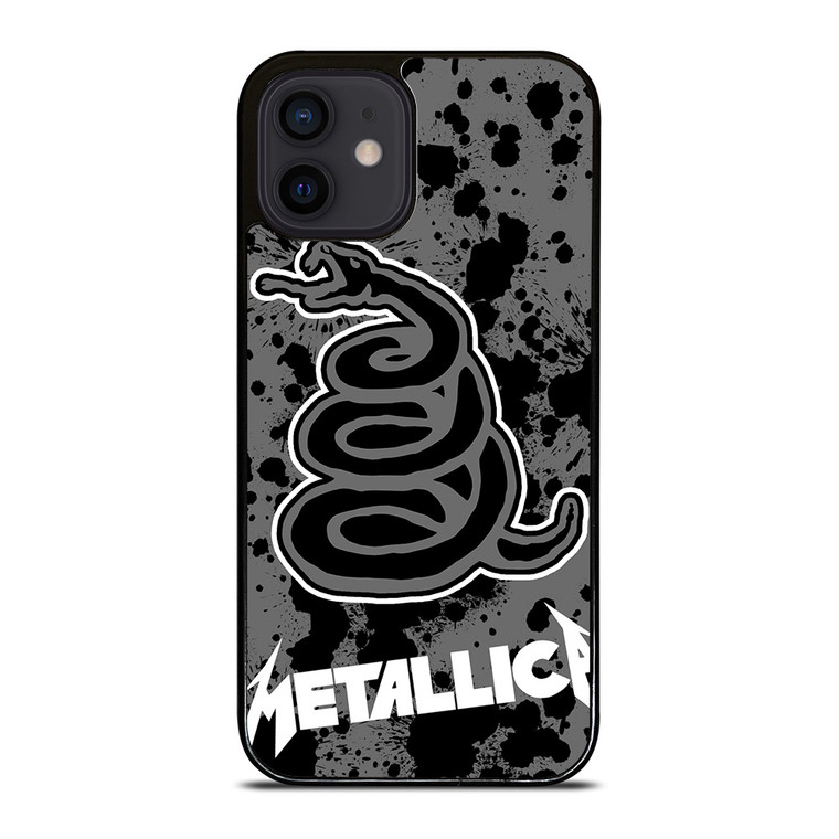 METALLICA BAND BLACK SNAKE iPhone 12 Mini Case Cover