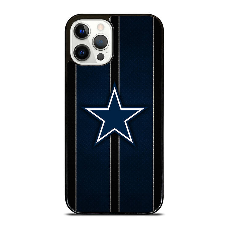 DALLAS COWBOYS NFL METAL STRIPE iPhone 12 Pro Case Cover