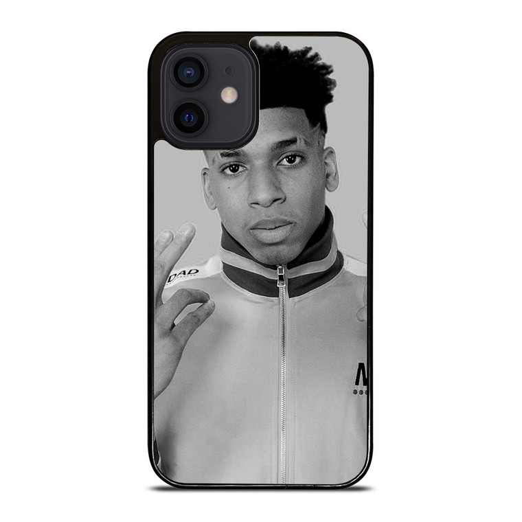 NLE CHOPPA RAPPER BLACK WHITE iPhone 12 Mini Case Cover