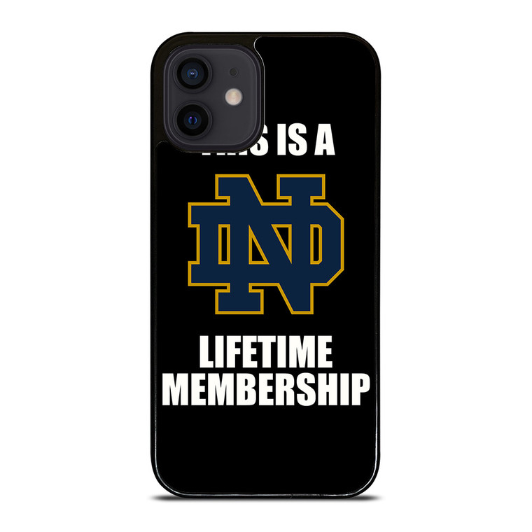 NOTRE DAME FIGHTING IRISH MEMBERSHIP iPhone 12 Mini Case Cover