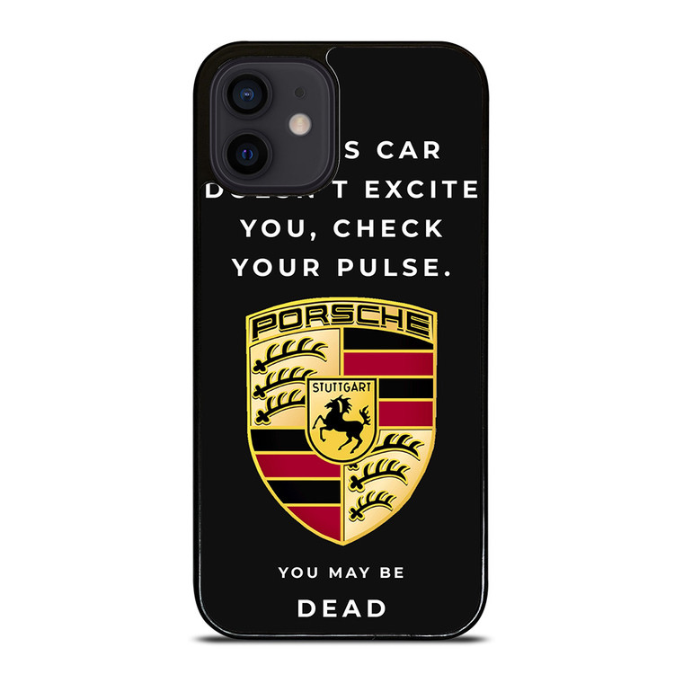 PORSCHE CAR QUOTES iPhone 12 Mini Case Cover