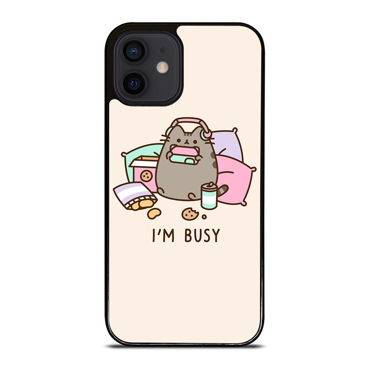 PUSHEEN BUSY CAT iPhone 12 Mini Case Cover