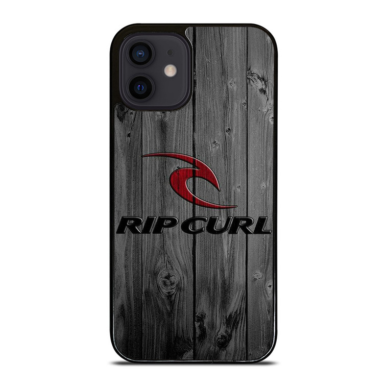 RIP CURL SURFING WOODEN LOGO iPhone 12 Mini Case Cover