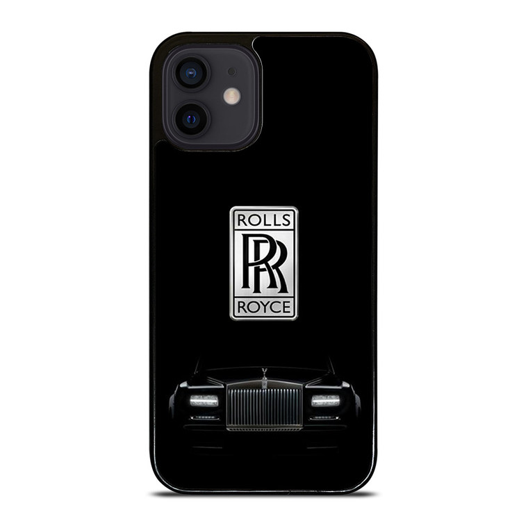 ROLLS ROYCE CAR SILHOUETTE iPhone 12 Mini Case Cover