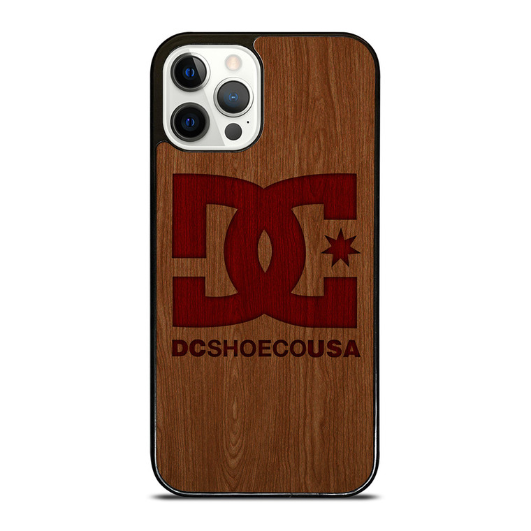 DC SHOES SKATEBOARD WOODEN LOGO iPhone 12 Pro Case Cover