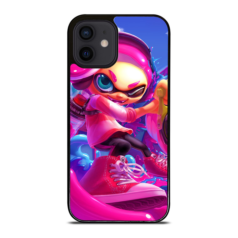 SPLATOON PINK iPhone 12 Mini Case Cover