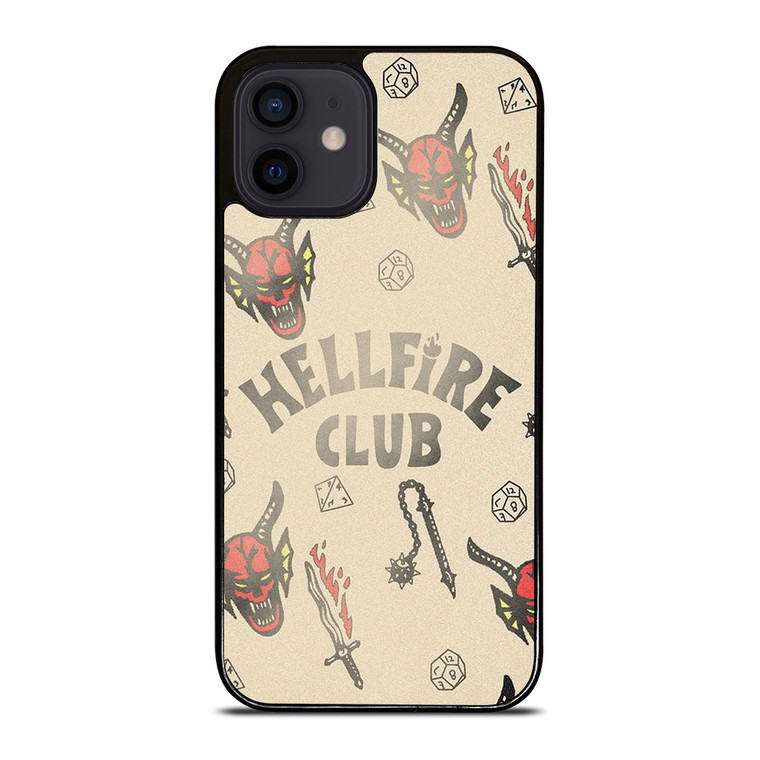 STRANGER THINGS 4 HELLFIRE CLUB iPhone 12 Mini Case Cover