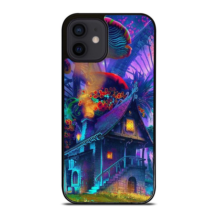 TRIPPY MUSHROOM PSYCHEDELIC iPhone 12 Mini Case Cover