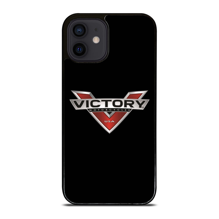 VICTORY MOTORCYCLES USA BLACK iPhone 12 Mini Case Cover