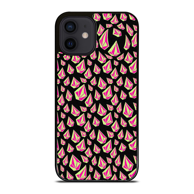 VOLCOM LOGO PATTERN iPhone 12 Mini Case Cover