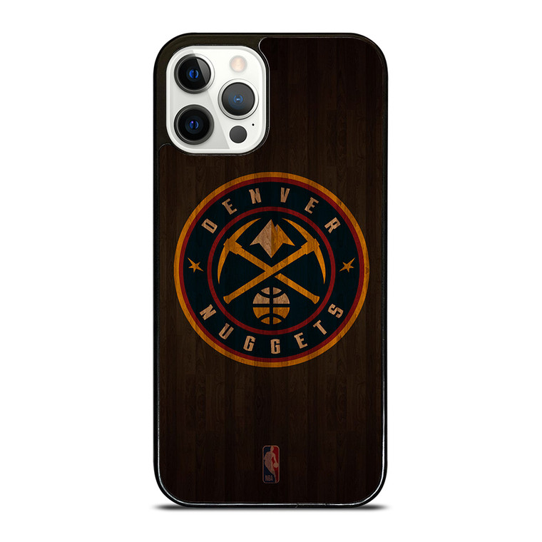 DENVER NUGGETS BASKETBALL COURT NBA iPhone 12 Pro Case Cover