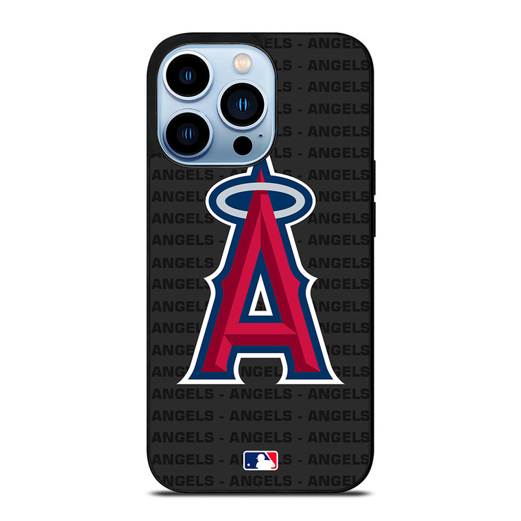 LOS ANGELES ANGELS BASEBALL BLACK iPhone 13 Pro Max Case Cover