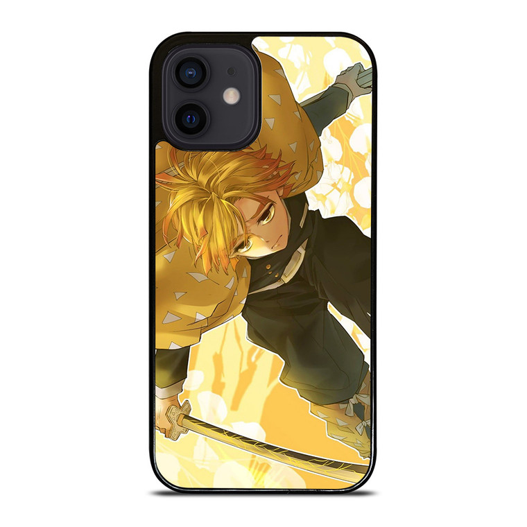 ZENITSU AGATSUMA DEMON SLAYER ANIME 2 iPhone 12 Mini Case Cover