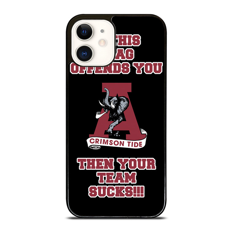 ALABAMA CRIMSON TIDE FANS iPhone 12 Case Cover