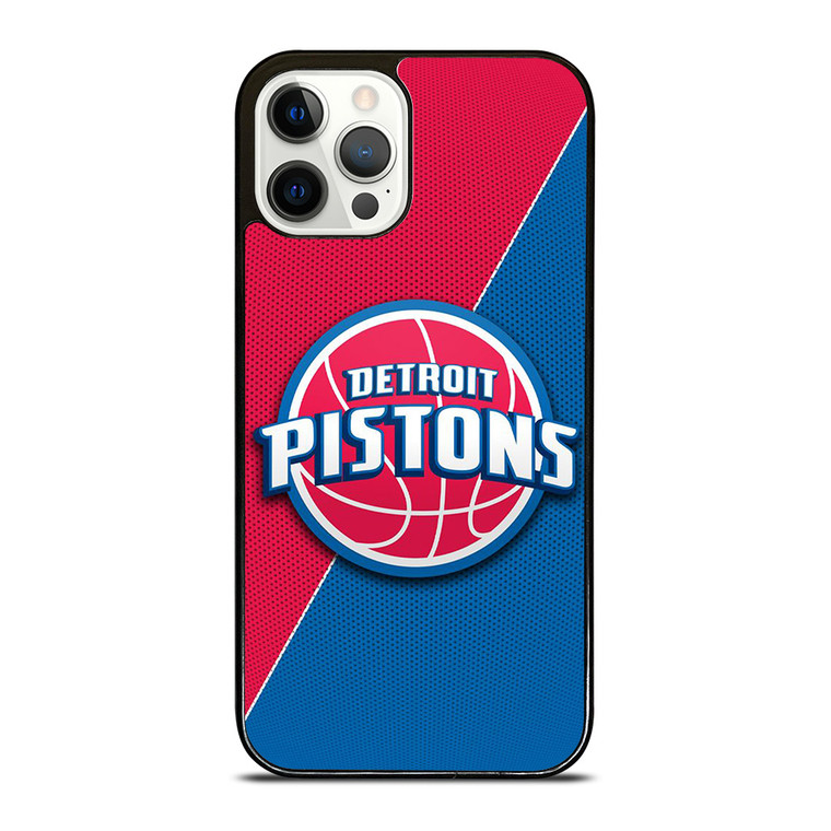 DETROIT PISTONS NBA BASKETBALL LOGO iPhone 12 Pro Case Cover