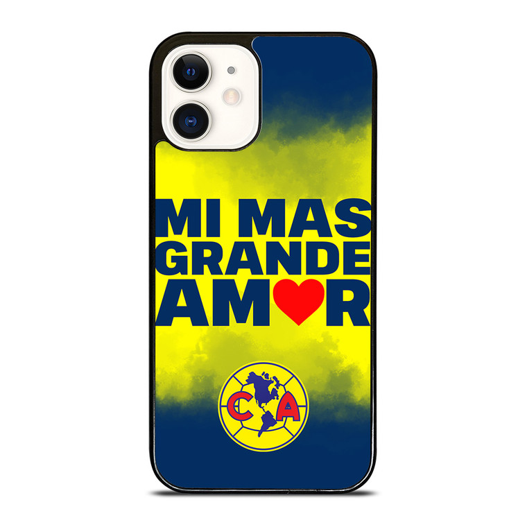CLUB AMERICA MI MAS GRANDE AMOR iPhone 12 Case Cover
