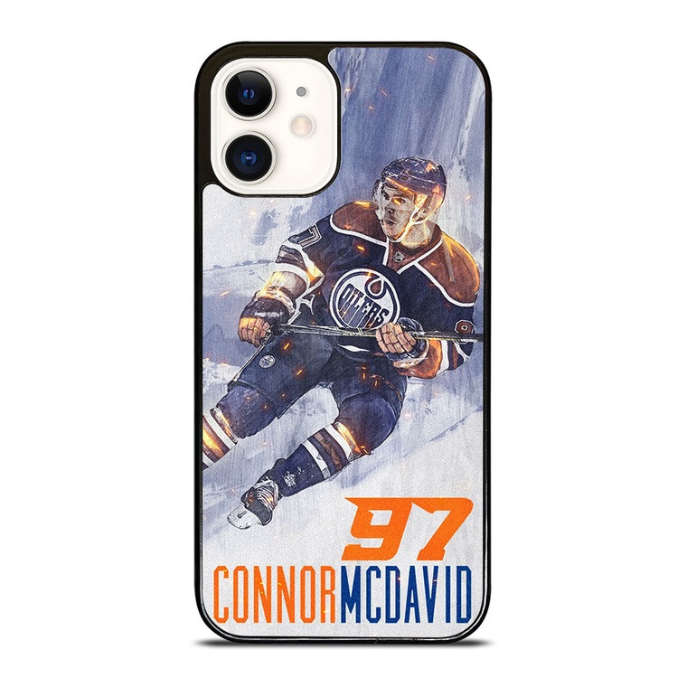 CONNOR MCDAVID EDMONTON OILERS 2 iPhone 12 Case Cover