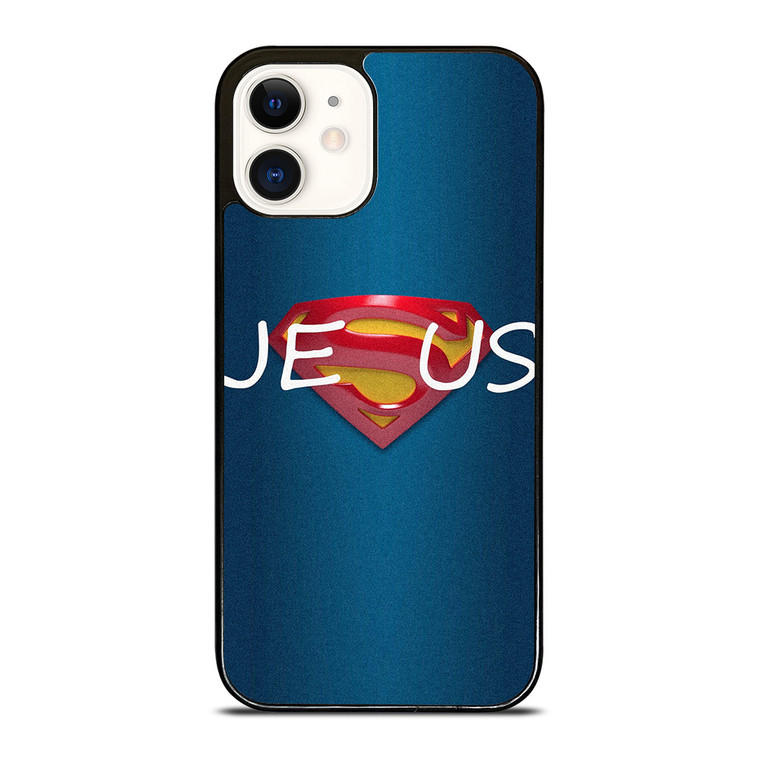 COOL SUPERMAN JESUS iPhone 12 Case Cover