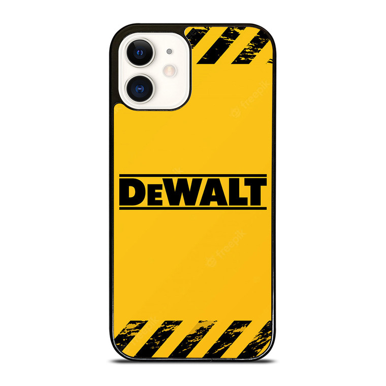 DEWALT DANGER LINE iPhone 12 Case Cover